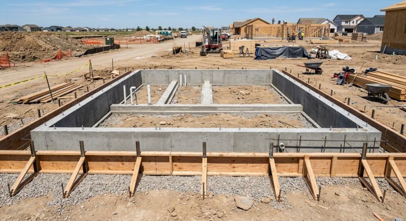Cement Foundation Installation in Waterbury, CT