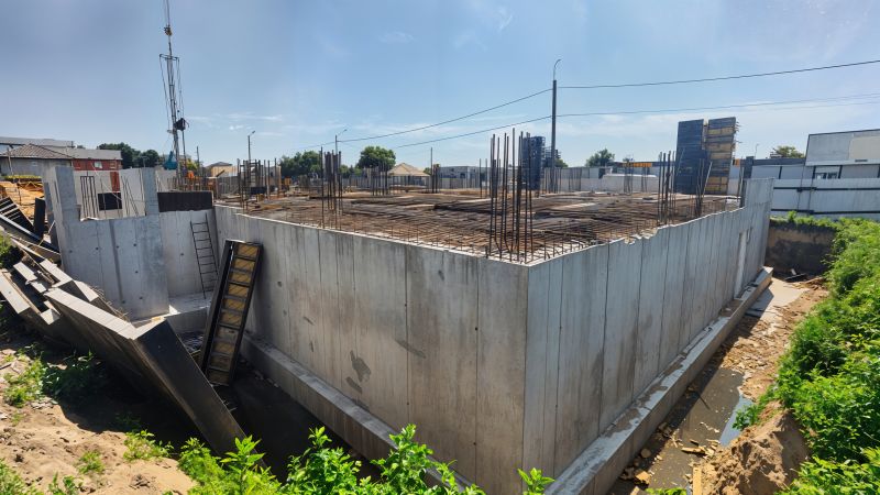 Commercial Slab Construction in Berlin, CT