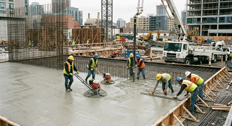 Commercial Slab Construction in Danbury, CT