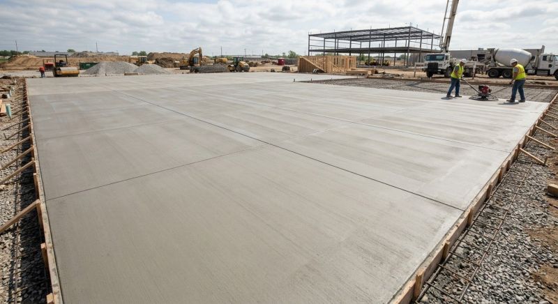 Commercial Slab Installation in Litchfield, CT