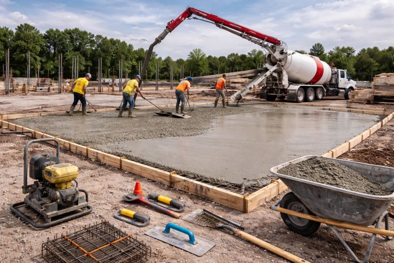 Commercial Slab Installation in New Preston Marble Dale, CT