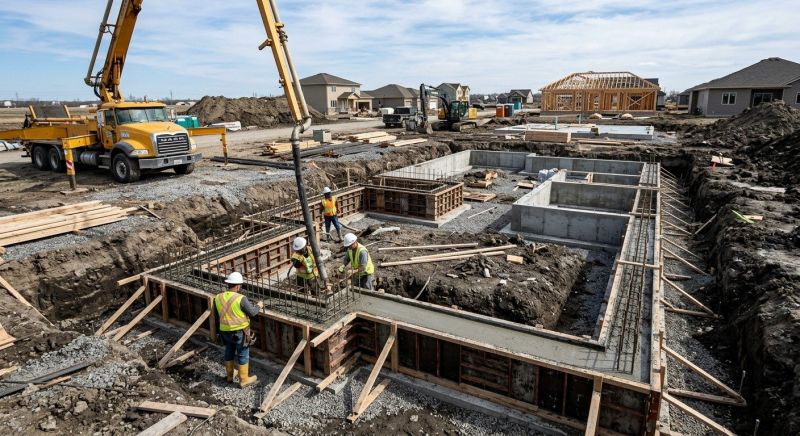 Foundation Construction in Newtown, CT