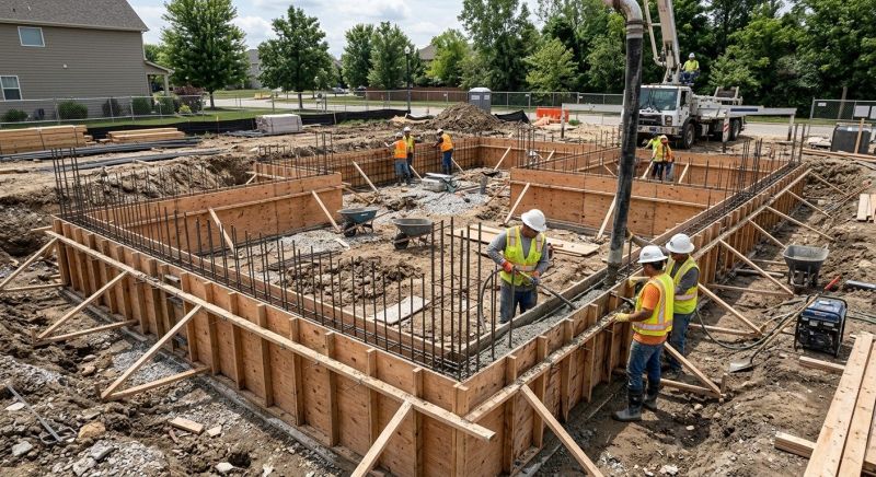 Foundation Construction in Terryville, CT