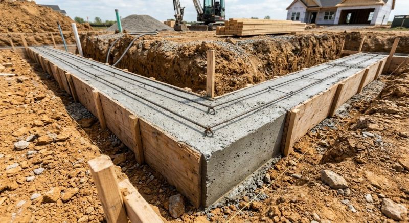 Foundation Footer Installation in Waterbury, CT