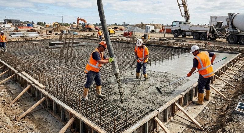 Foundation Wall Pouring in Plymouth, CT